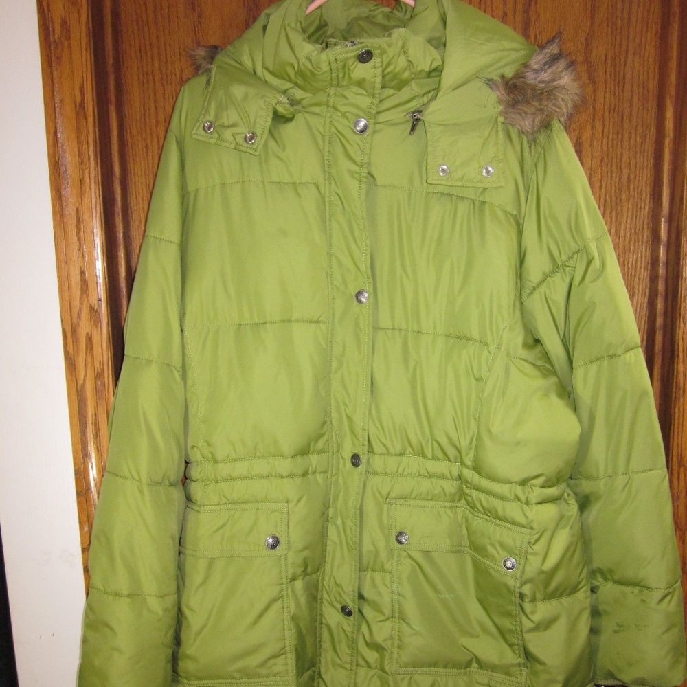 Long Green coat